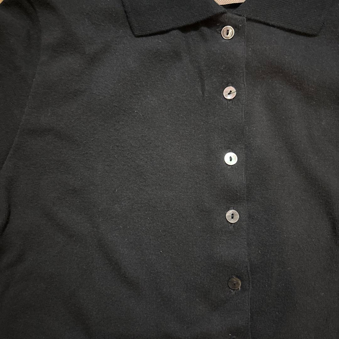 SHISHIKUI POLO SHIRT ブラック Mサイズ 美品 百々千晴