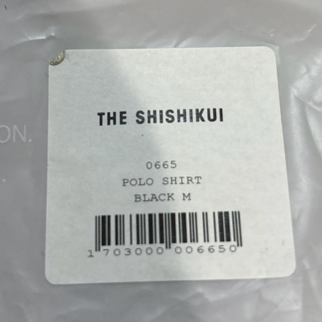 SHISHIKUI POLO SHIRT ブラック Mサイズ 美品 百々千晴