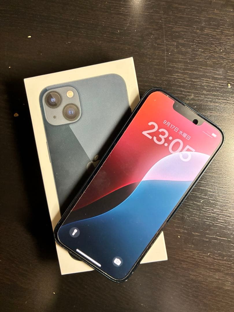 携帯電話本体 iPhone 13 midnight 128g