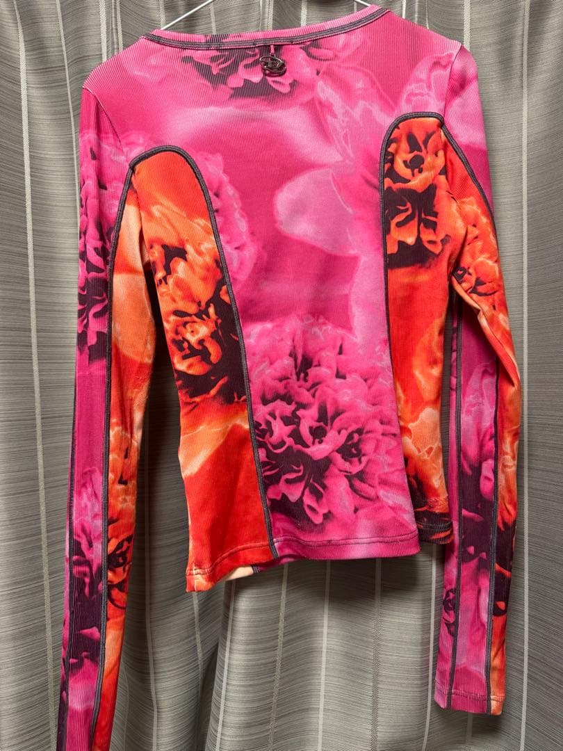 DIESEL 花柄 長袖Tシャツ