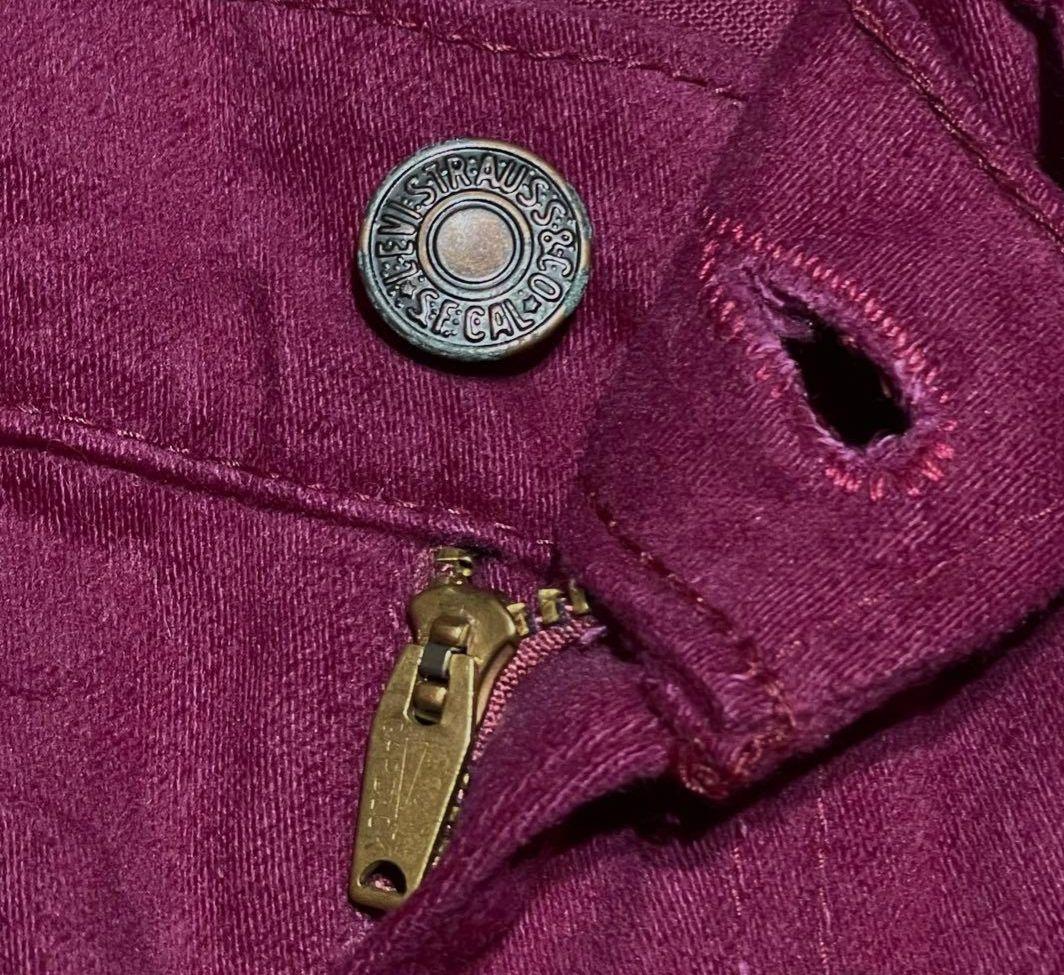 超希少 BIG E？ 70s levis 670 ベルボトム バーガンディ