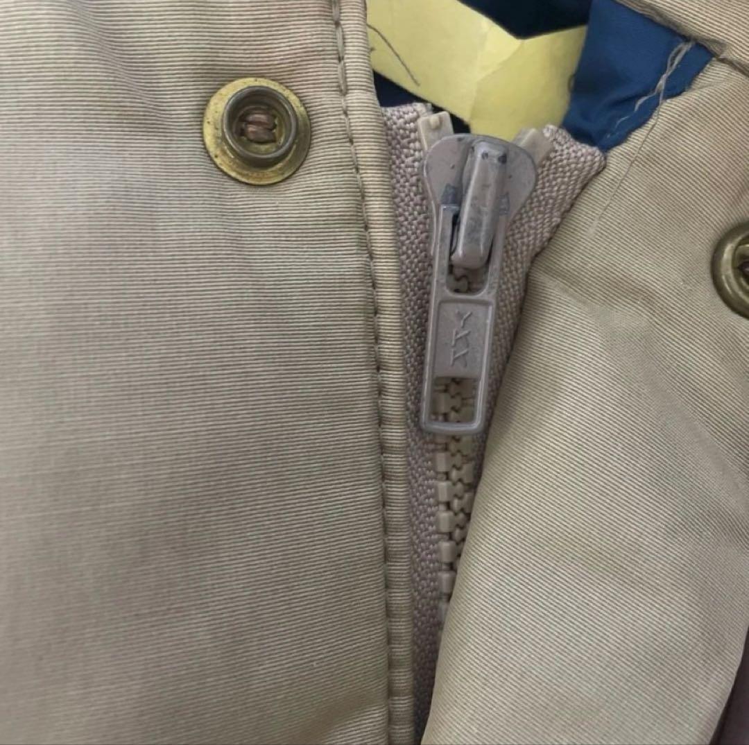 80s Woolrich USA製 ダウンベスト XL ベージュ クリーニング済