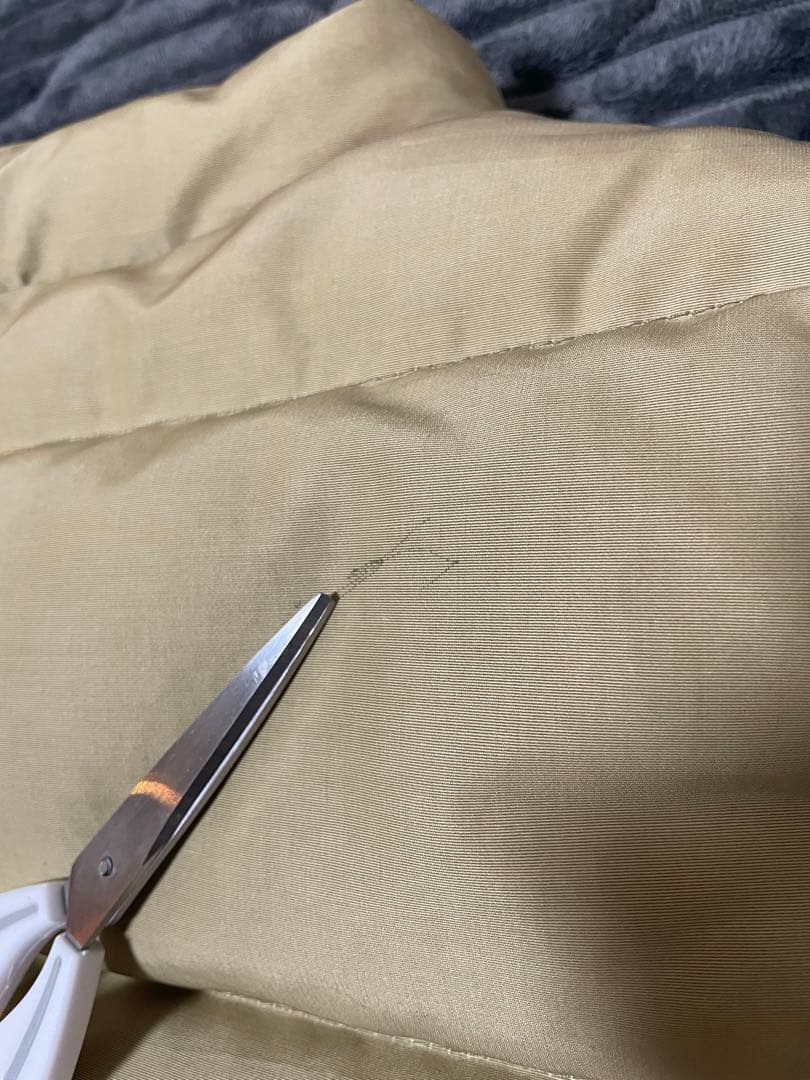 80s Woolrich USA製 ダウンベスト XL ベージュ クリーニング済