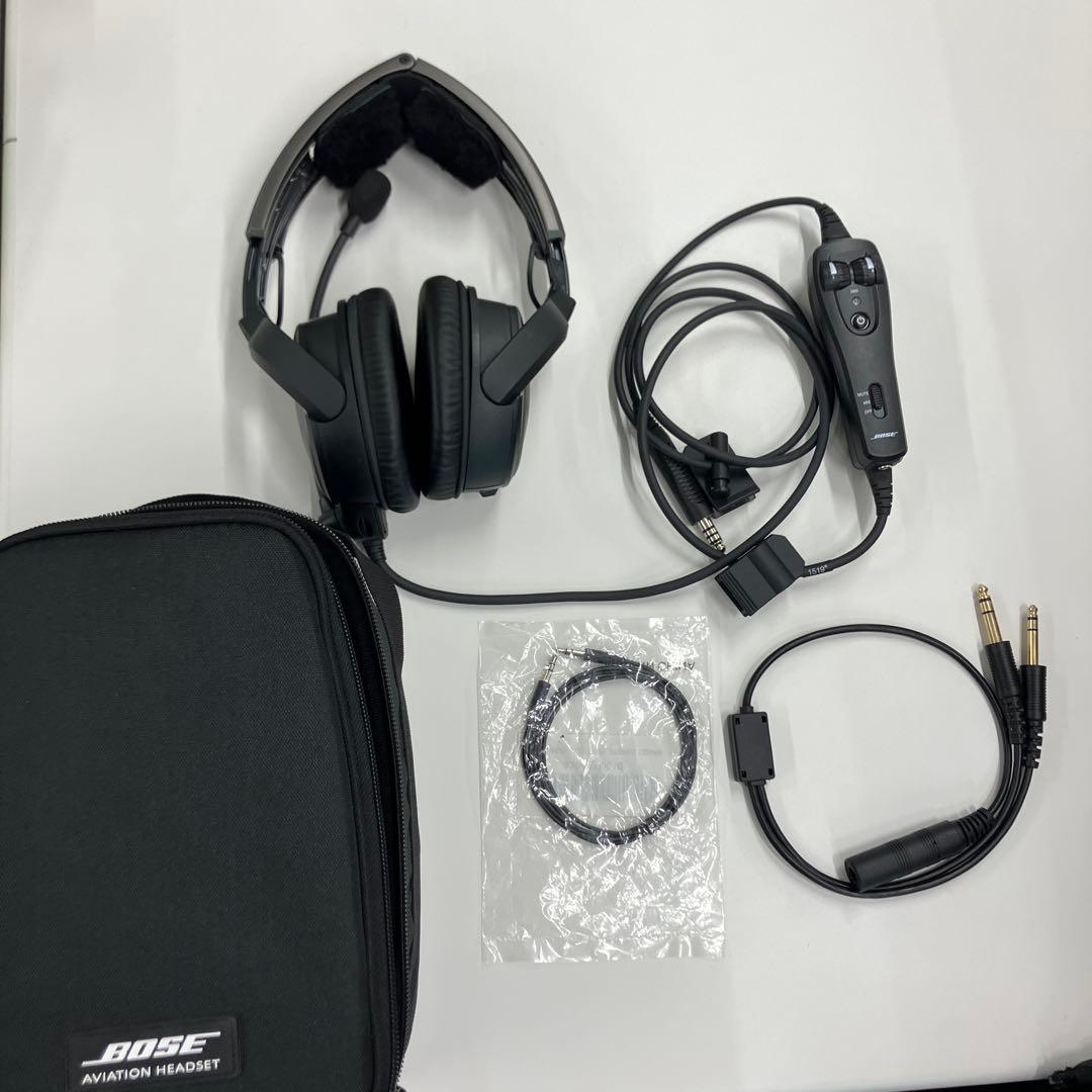 おまけケーブル付　BOSE A20 aviation headset