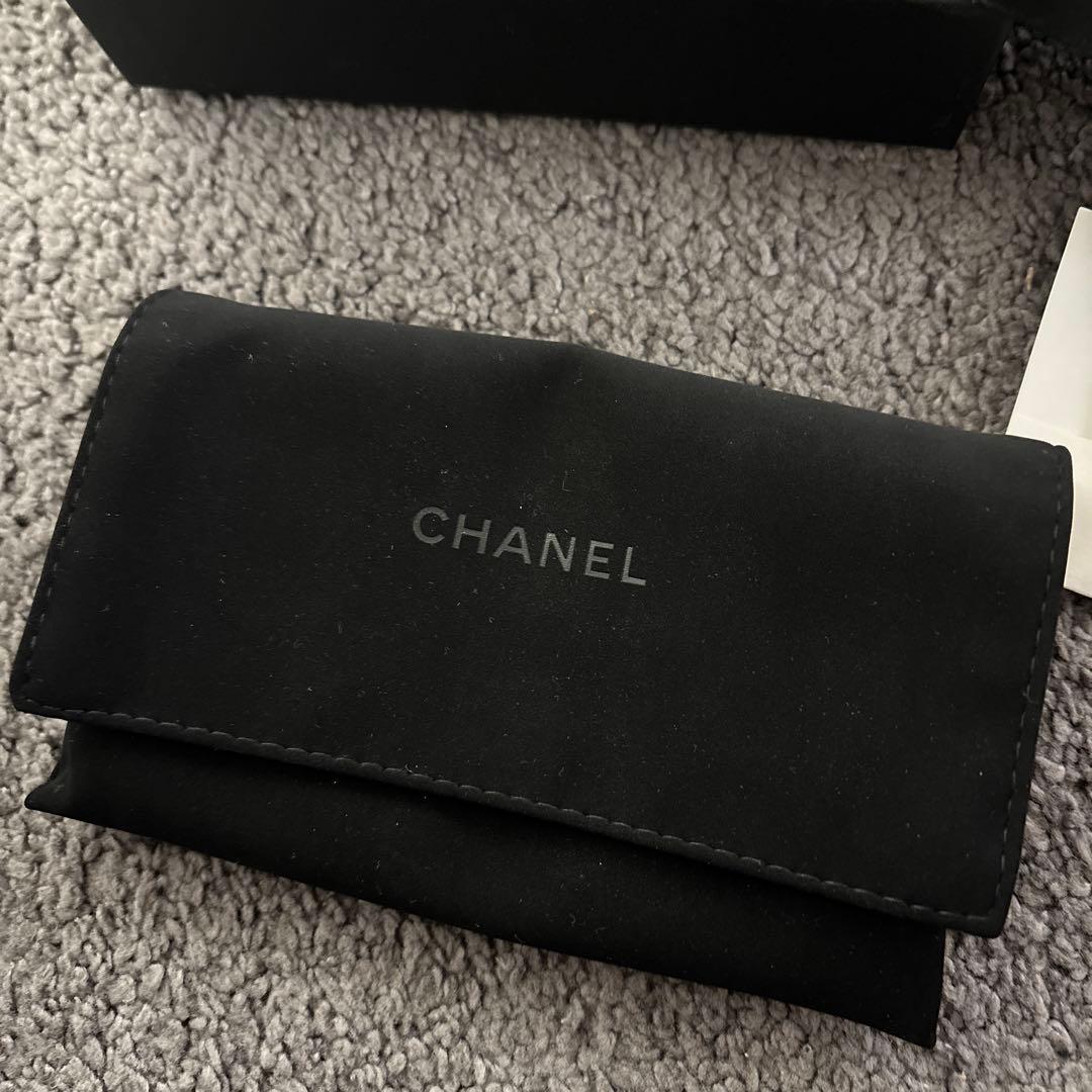 専用　CHANEL キルティングキャビアスキン ジップ パース　ピンク