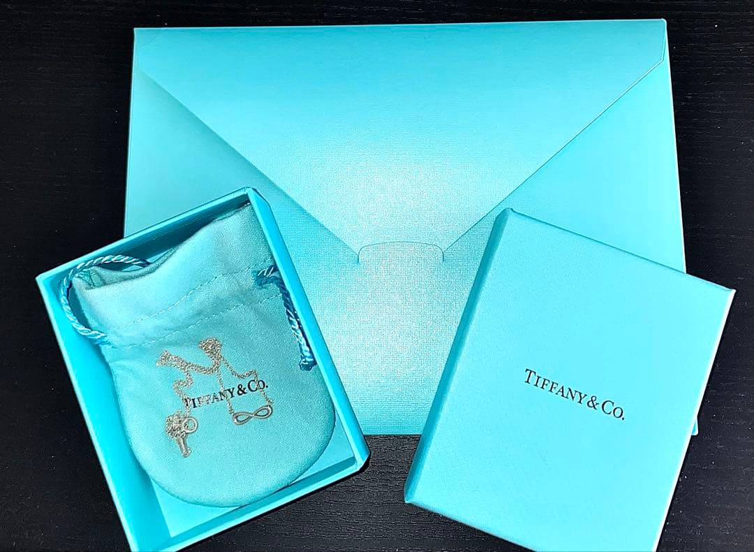 Tiffany & Co. インフィニティネックレス 美品 箱袋レターセット付
