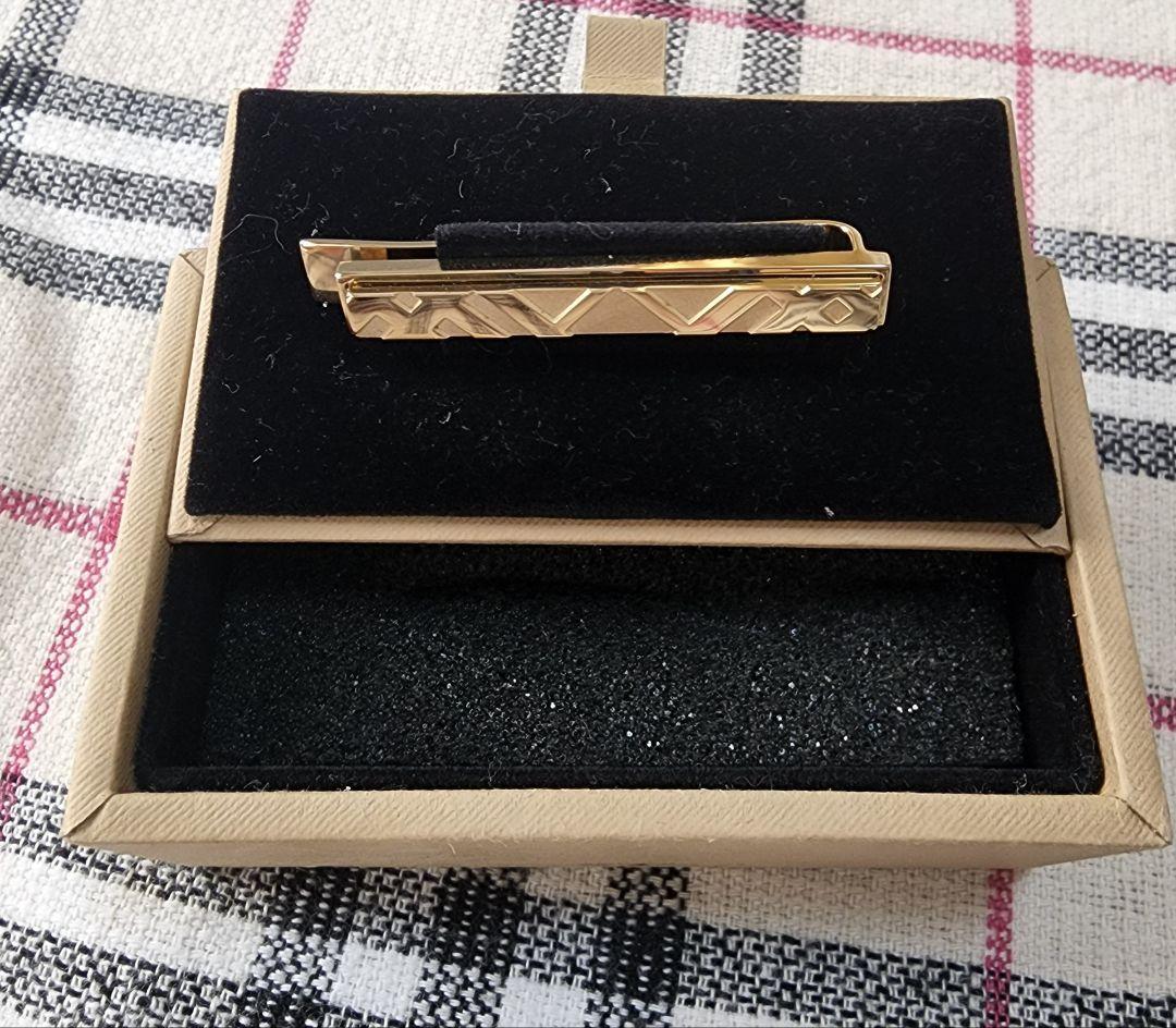 BURBERRY ノバチェック模様 タイピン
