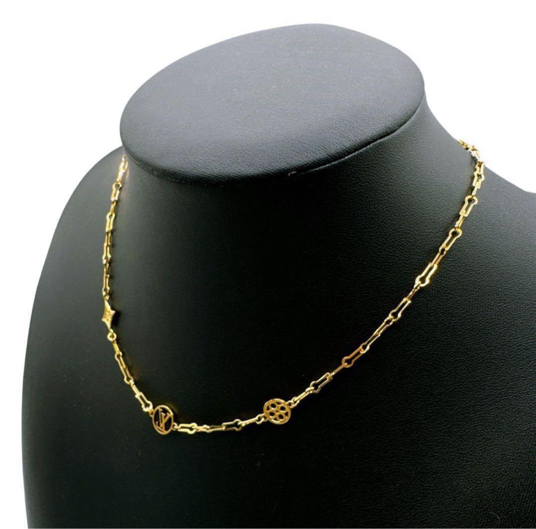 ルイヴィトン M69622 フォーエバー ヤング ネックレス ゴールド