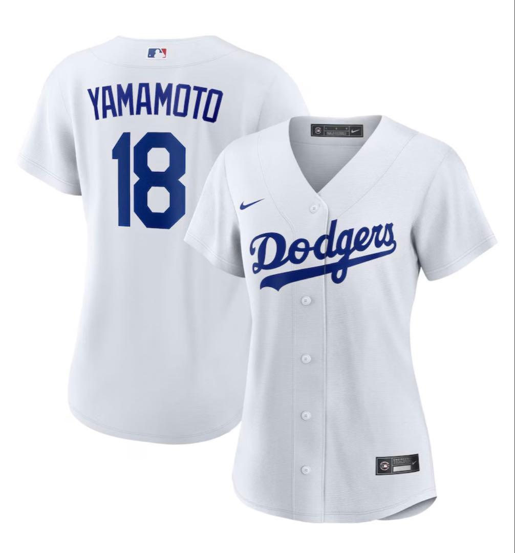 NIKE YAMAMOTO 18番 ユニフォーム S ドジャース