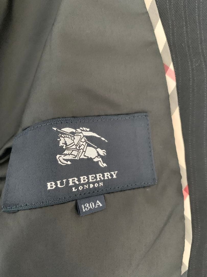 美品✨BURBERRY スーツ 3点セット ウール99% size130