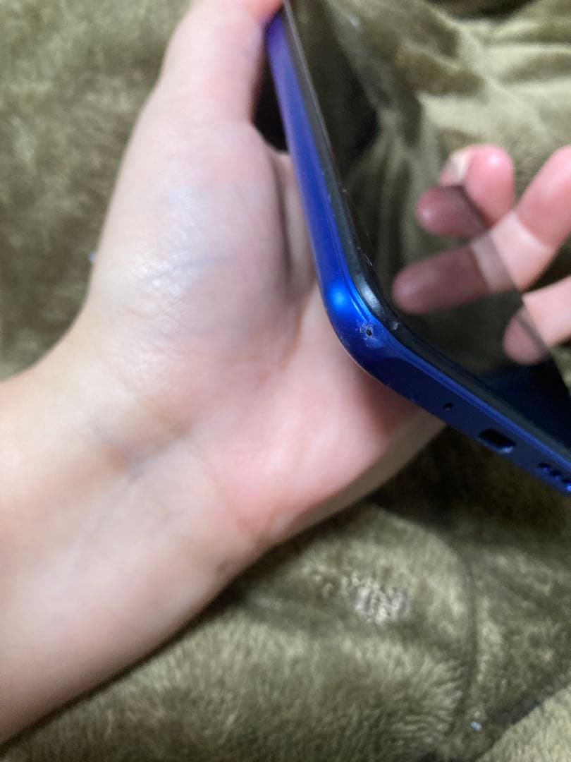 期間限定値下げRedmi Note 10 5G パープル 画面ひび割れ