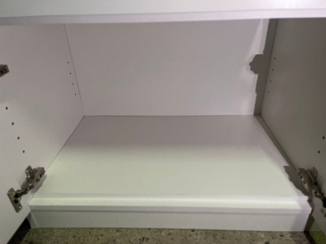 【関東限定】ニトリ レンジ台 フォルムRE9090 ホワイト