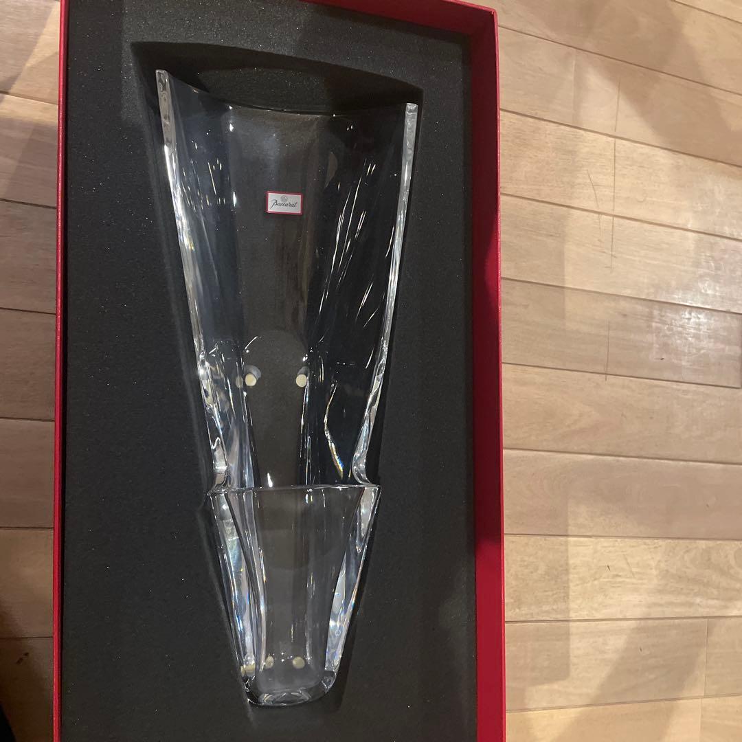 ◆未使用◆Baccarat (バカラ) フラワーベース ディーバ　DIVA