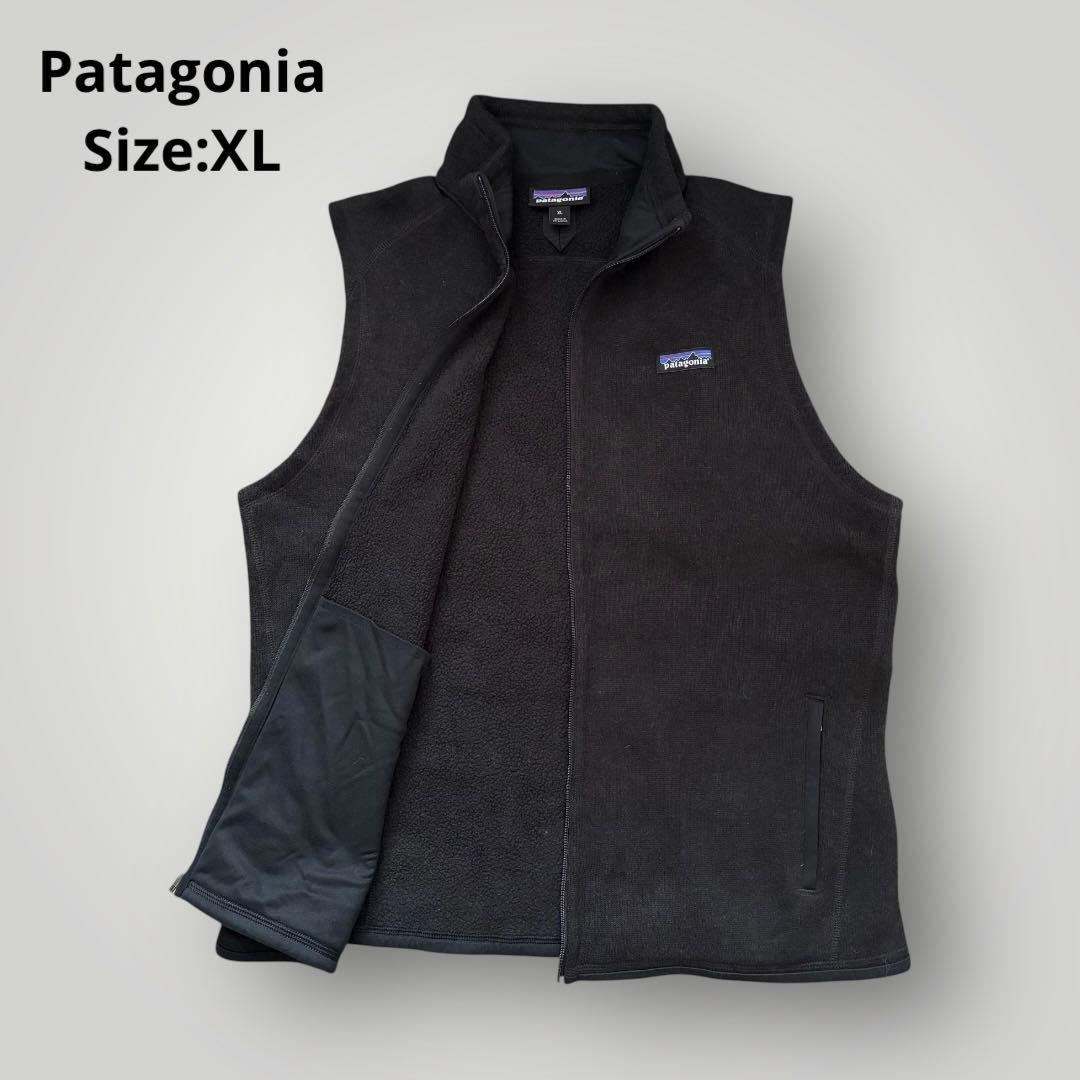 希少サイズ！パタゴニア ベターセーター ベスト ブラック 黒 XL 美品