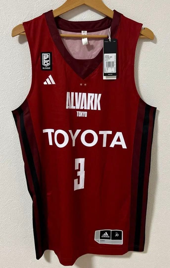 【新品】adidas アルバルク東京　ユニホーム　#3 テーブス海選手　O