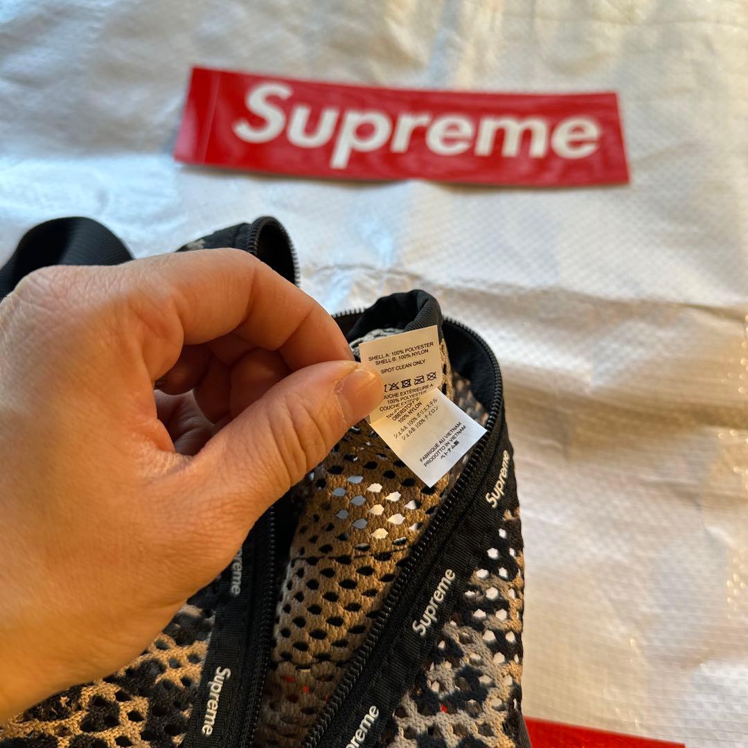 バッグ Supreme Mesh Mini Duffle Bag \"leopard \"