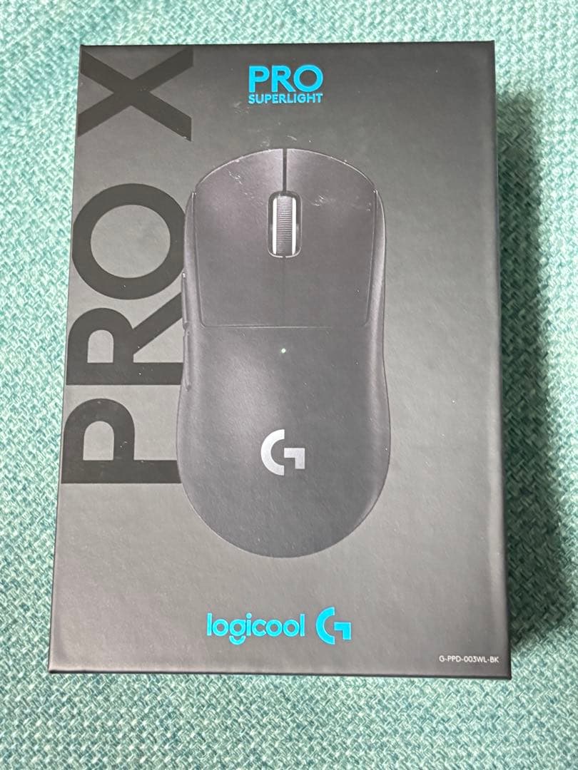 Logicool PRO X SUPERLIGHT ロジクール　ブラック