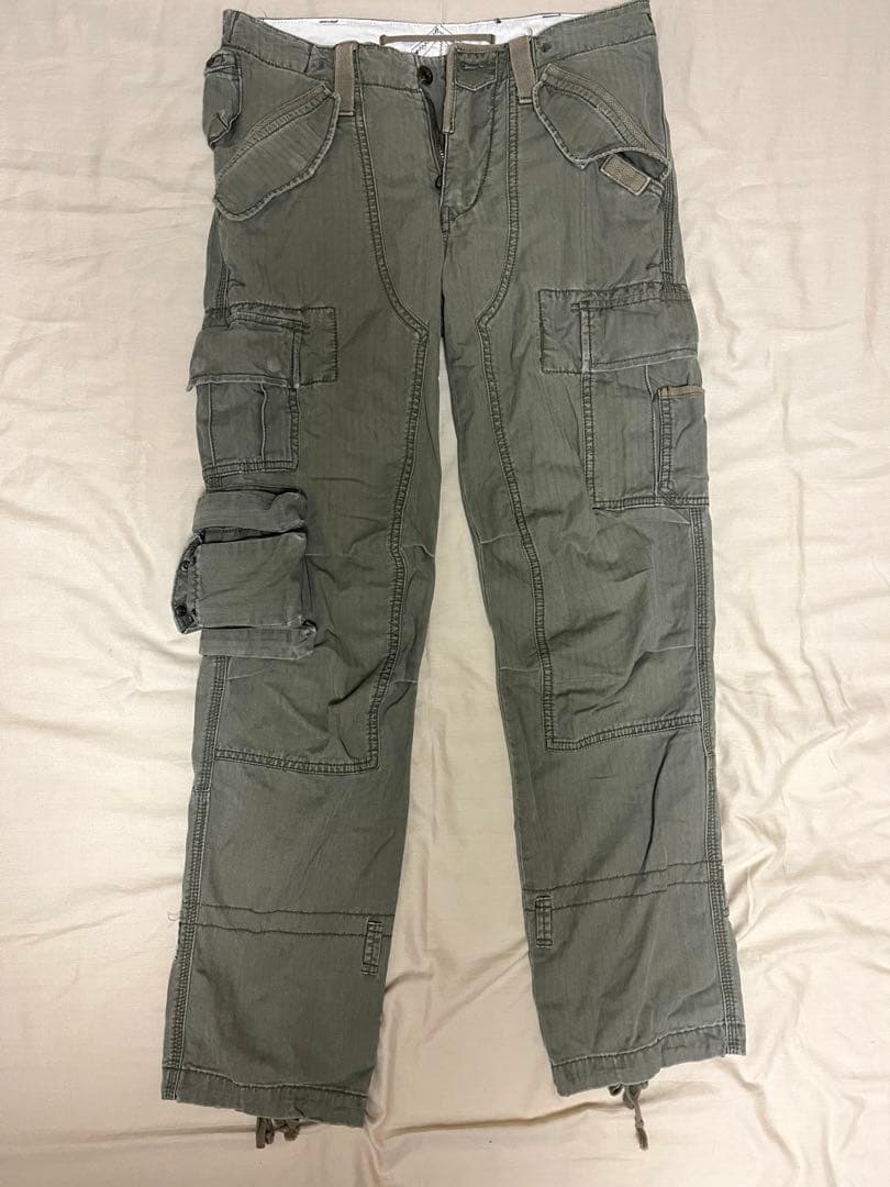 【希少】ラルフローレン パラシュートパンツ ヘリンボーン RL-067 W30