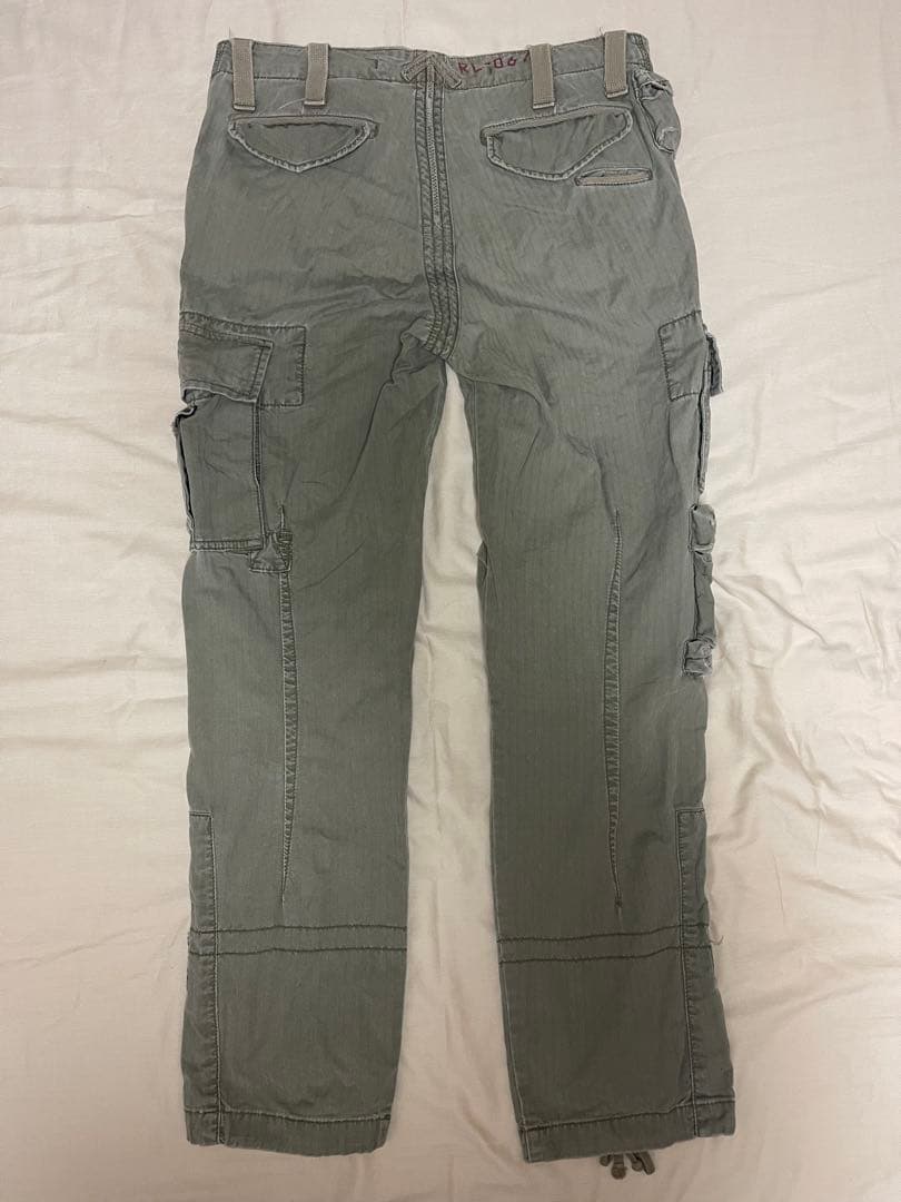 【希少】ラルフローレン パラシュートパンツ ヘリンボーン RL-067 W30