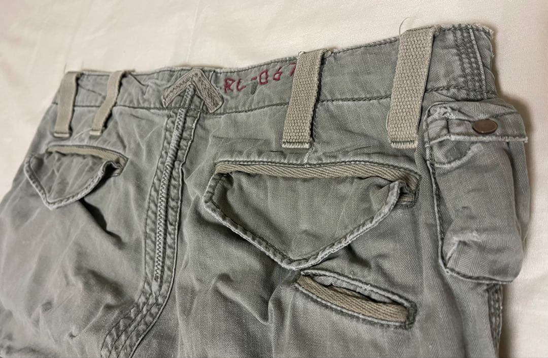 【希少】ラルフローレン パラシュートパンツ ヘリンボーン RL-067 W30