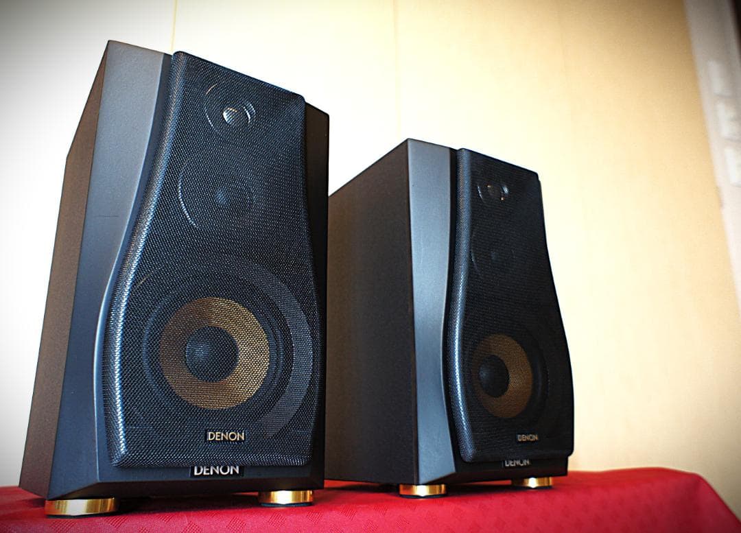 【超美品】DENON SC-M71LTD ブラックリモデル整備良品スタンド付き