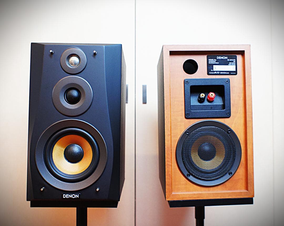 【超美品】DENON SC-M71LTD ブラックリモデル整備良品スタンド付き