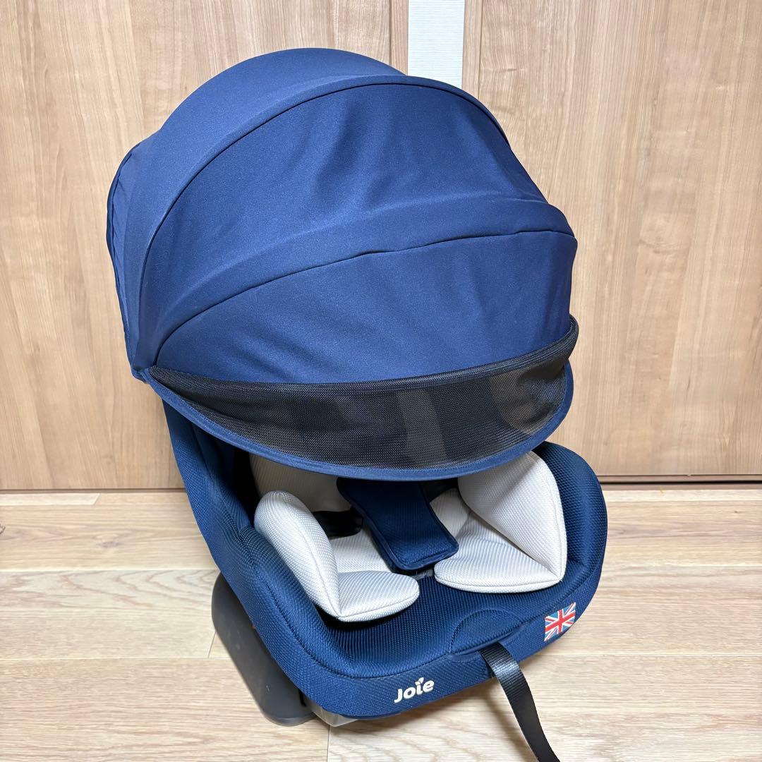 【美品】カトージ Joie チャイルドシート チルト ネイビー キャノピー付き