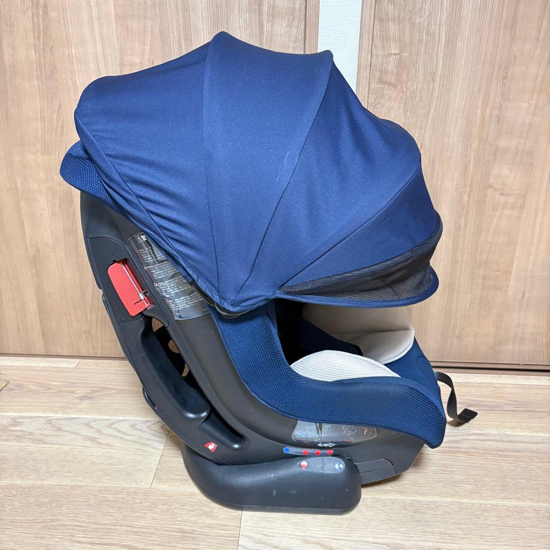 【美品】カトージ Joie チャイルドシート チルト ネイビー キャノピー付き