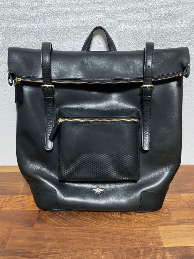 ※タキ※NOI JAPAN使用品レザーバックパック ツァイトレザー