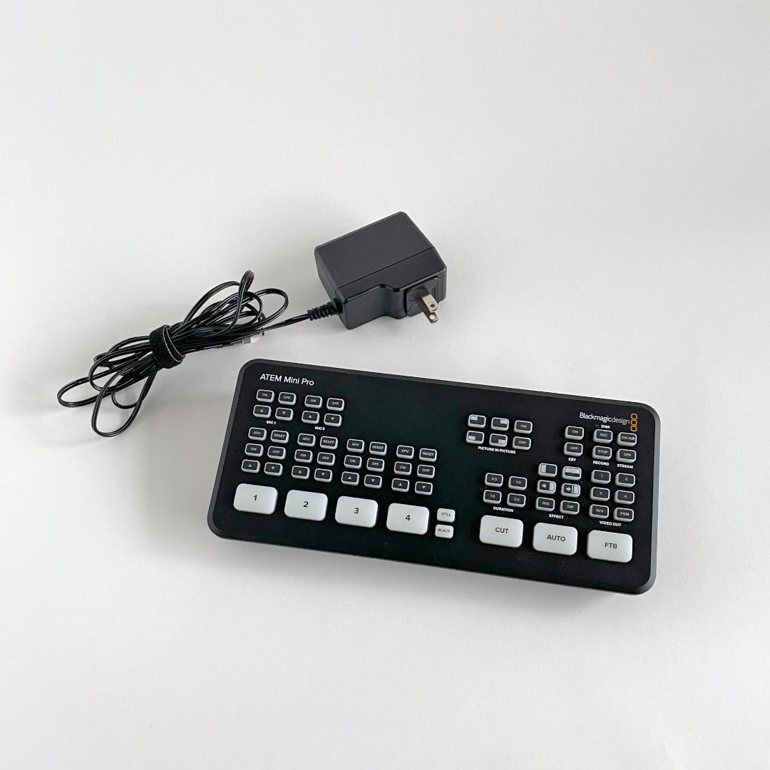 ギ*)様 ☆ Blackmagic ATEM Mini pro 配信 美品 ☆