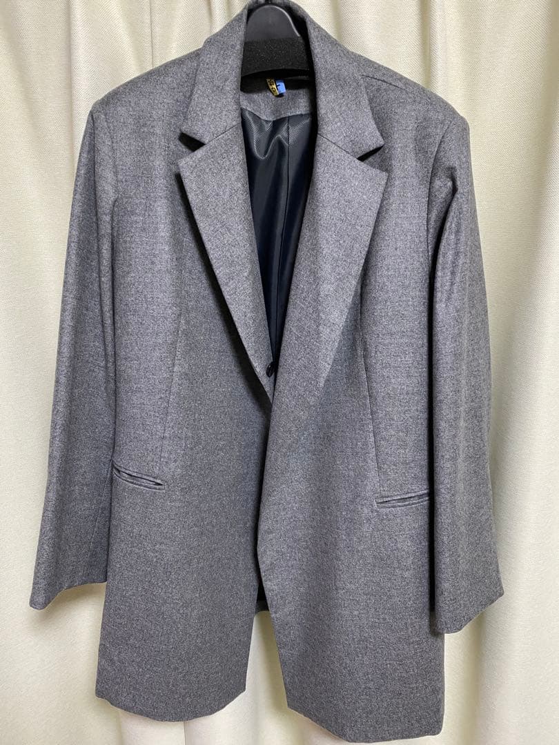 デレス deres 13th ライトグレー コート ジャケット