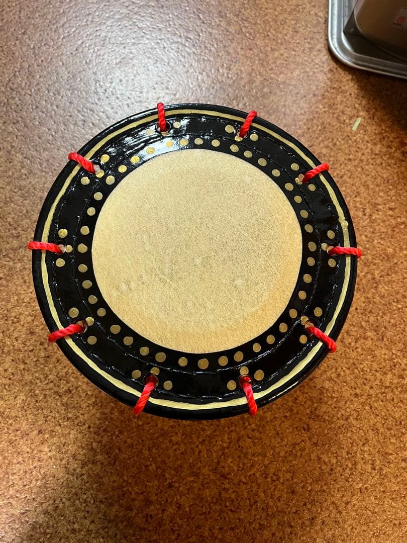 和太鼓 赤い紐付き