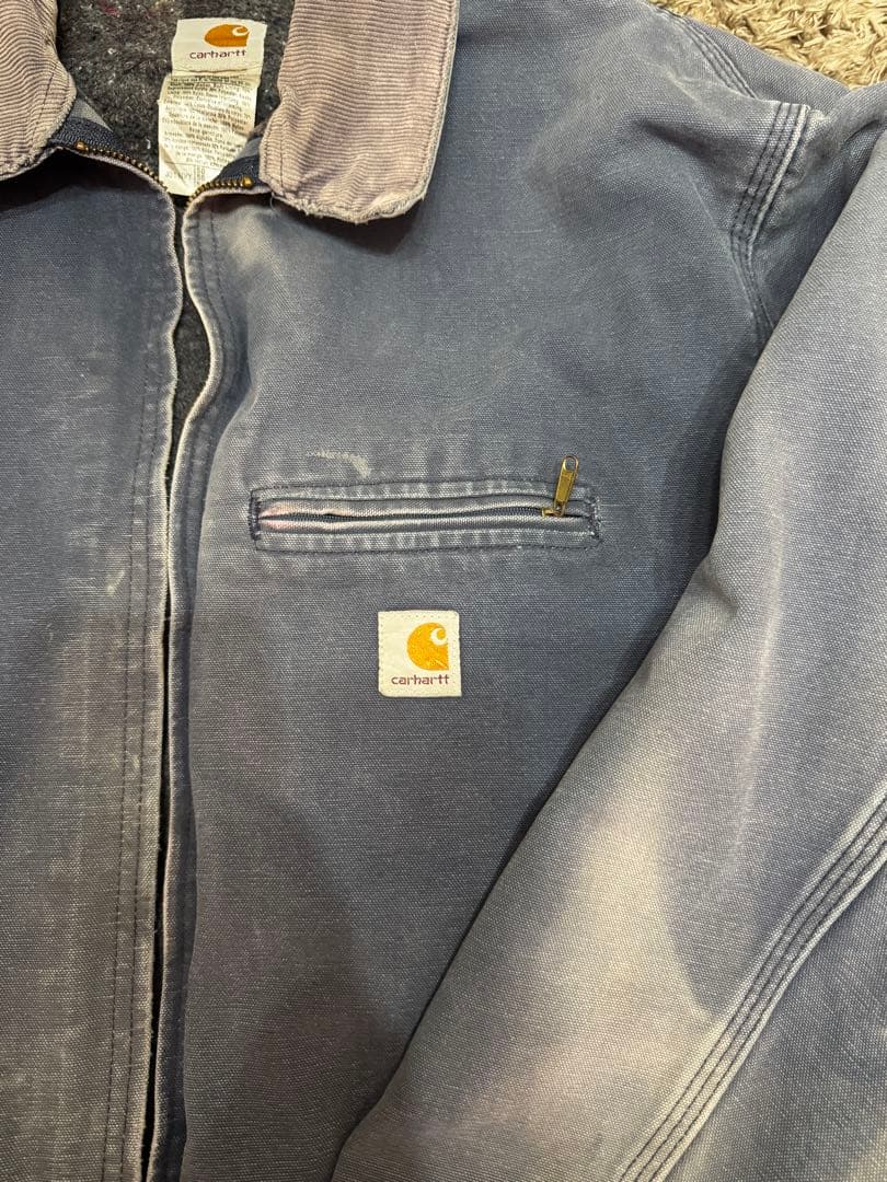 カーハート　デトロイトジャケット　ＸＬ　フェード　90s great land