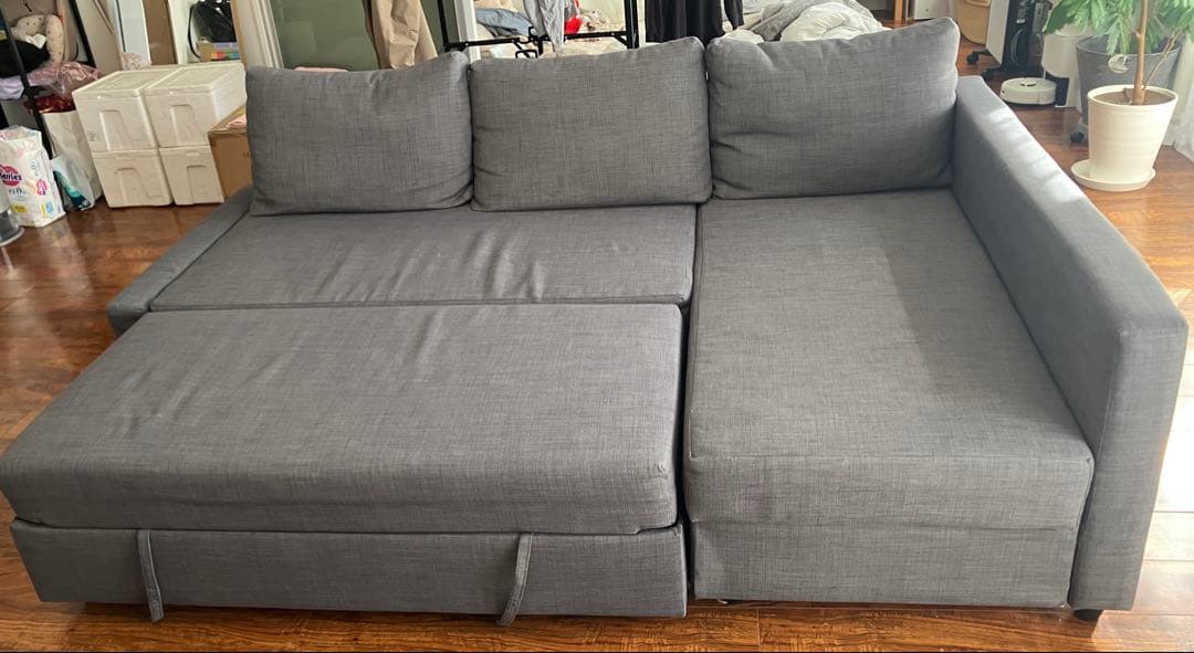 IKEA イケア フリーヘーテン グレーL字