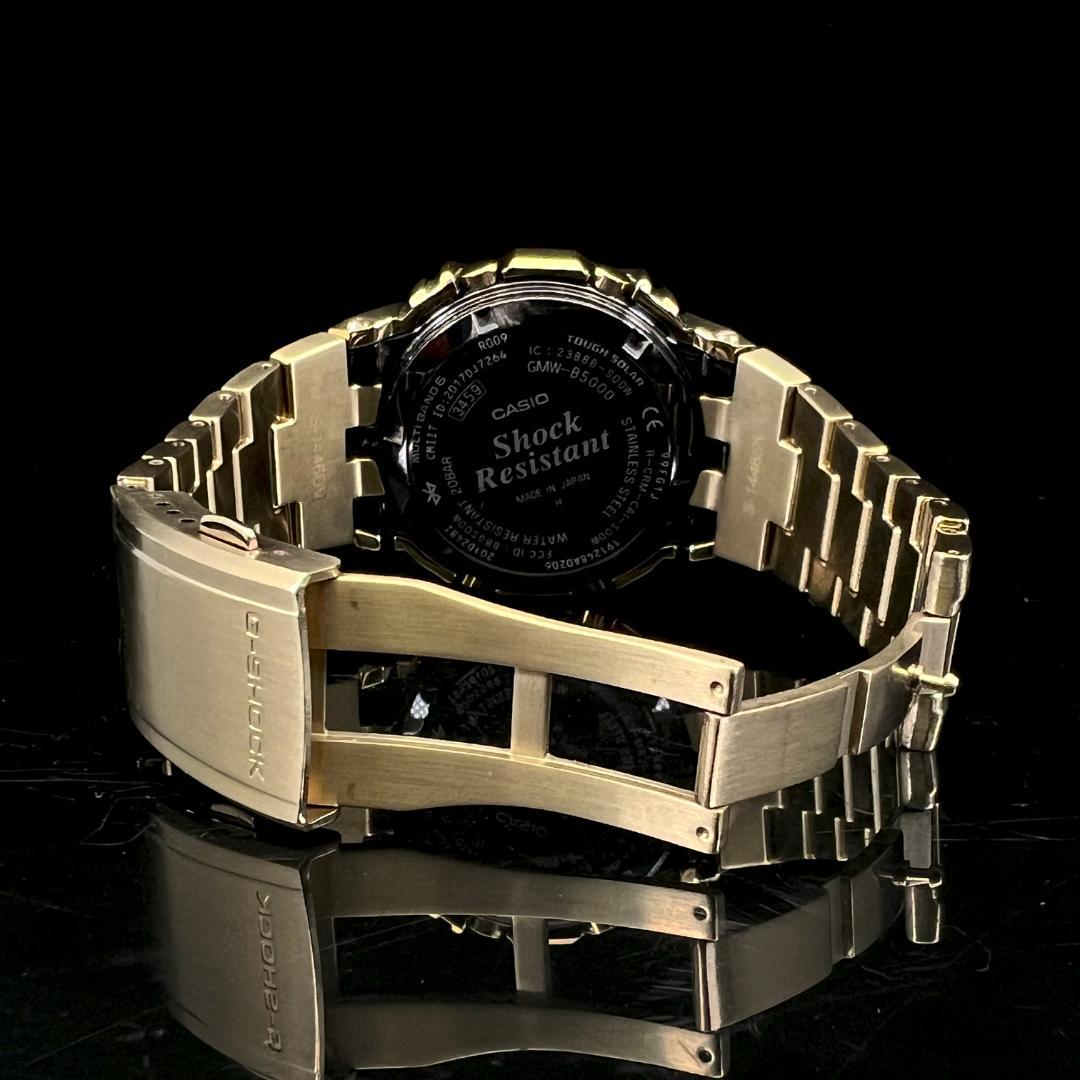 ★稼動品 CASIO Gショック フルメタル ゴールド GMW-B5000★