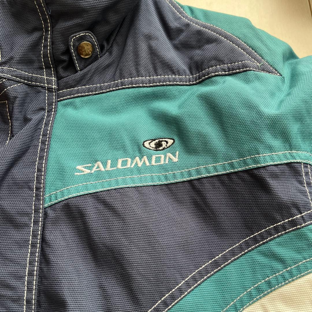 連休限定値下げ！SALOMON スキーウェア 上下　フード付き