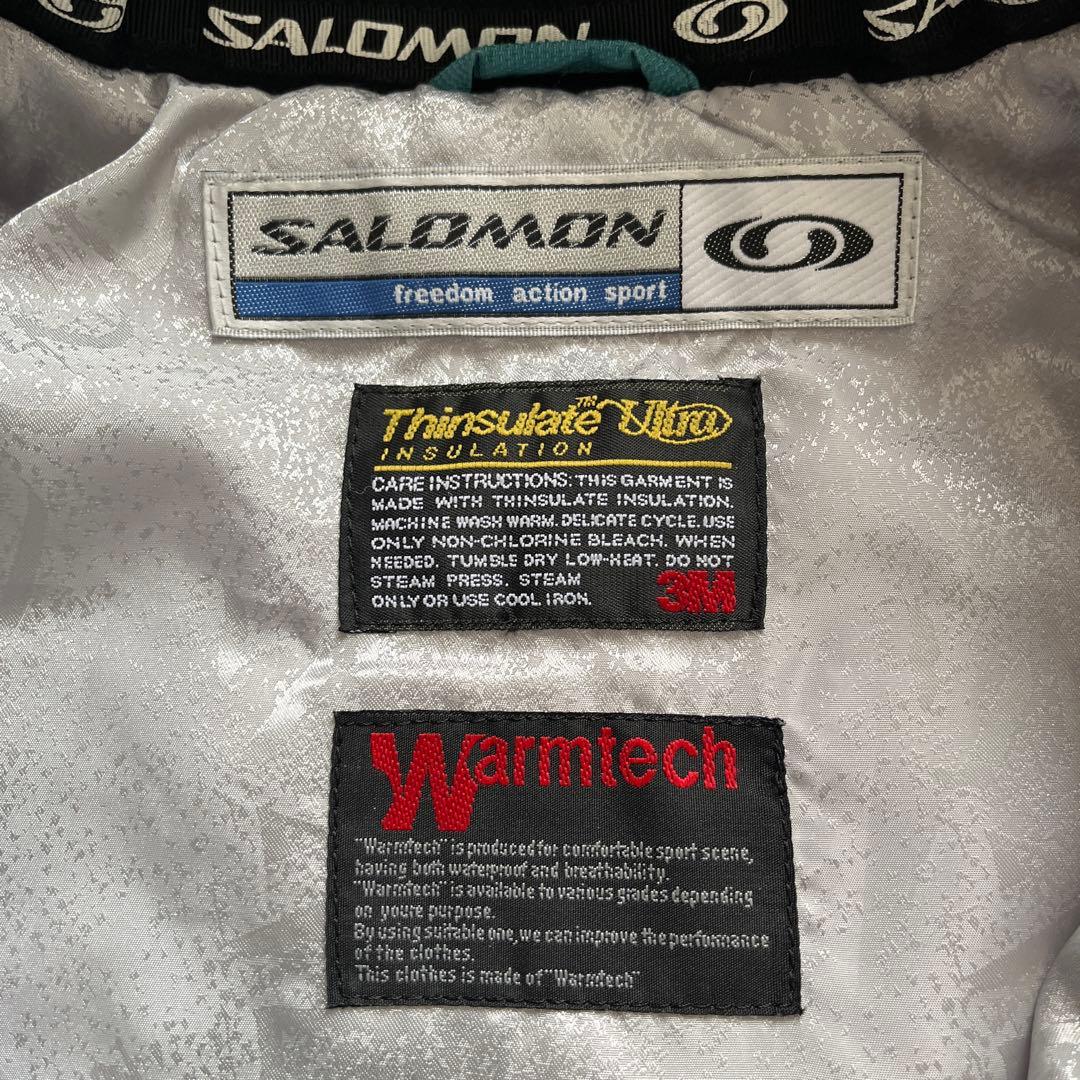 連休限定値下げ！SALOMON スキーウェア 上下　フード付き