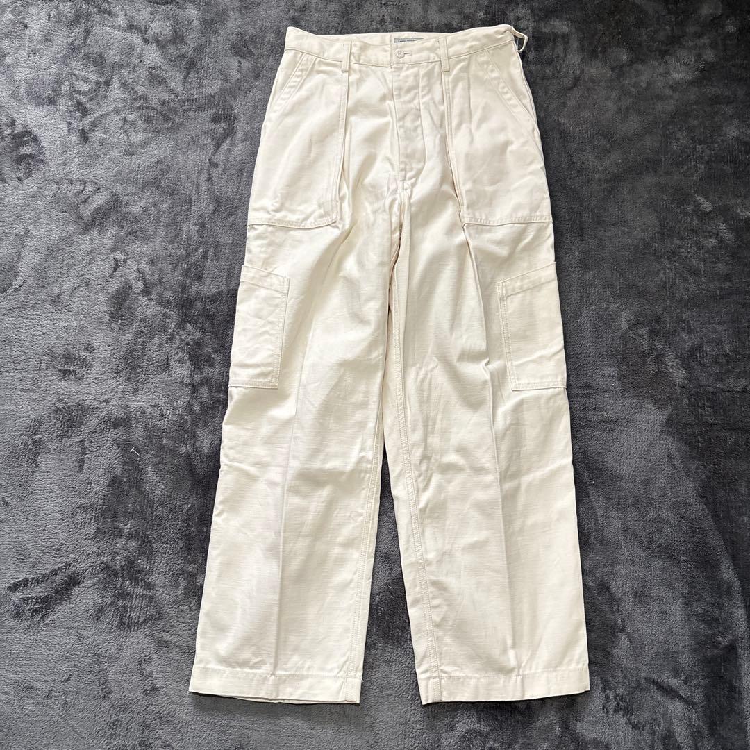 新品！アーバンリサーチ 別注 シオタ バックサテンUTILITYベイカーパンツ