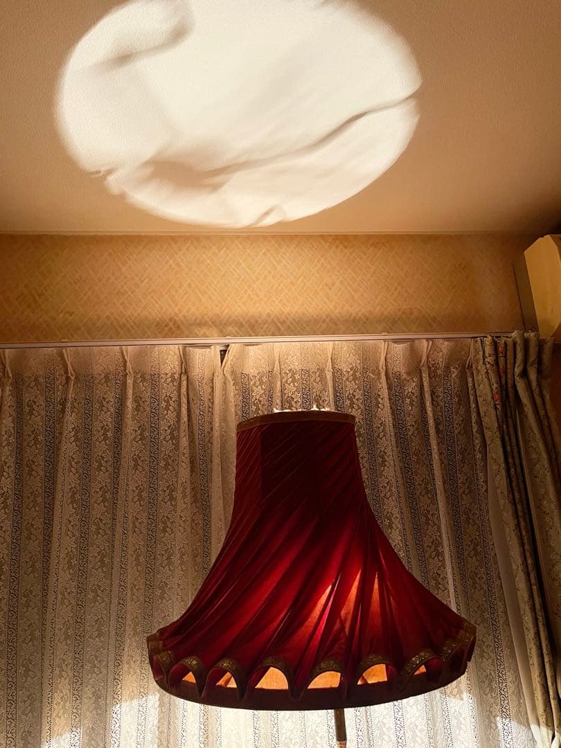 昭和レトロ スタンドライト シェードランプ フロアスタンド ヴィンテージ 古家具