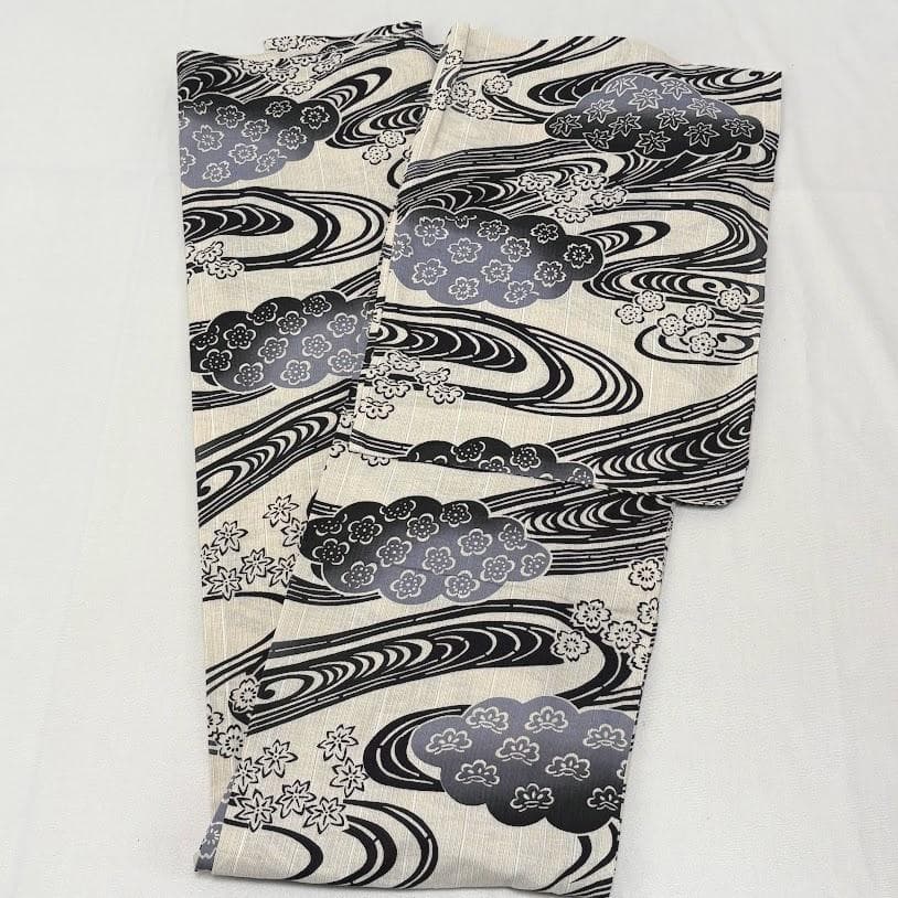 ゆりのはな　浴衣　女物　１０点　まとめ売り　着用可能～少々汚れ有り　綿　G501