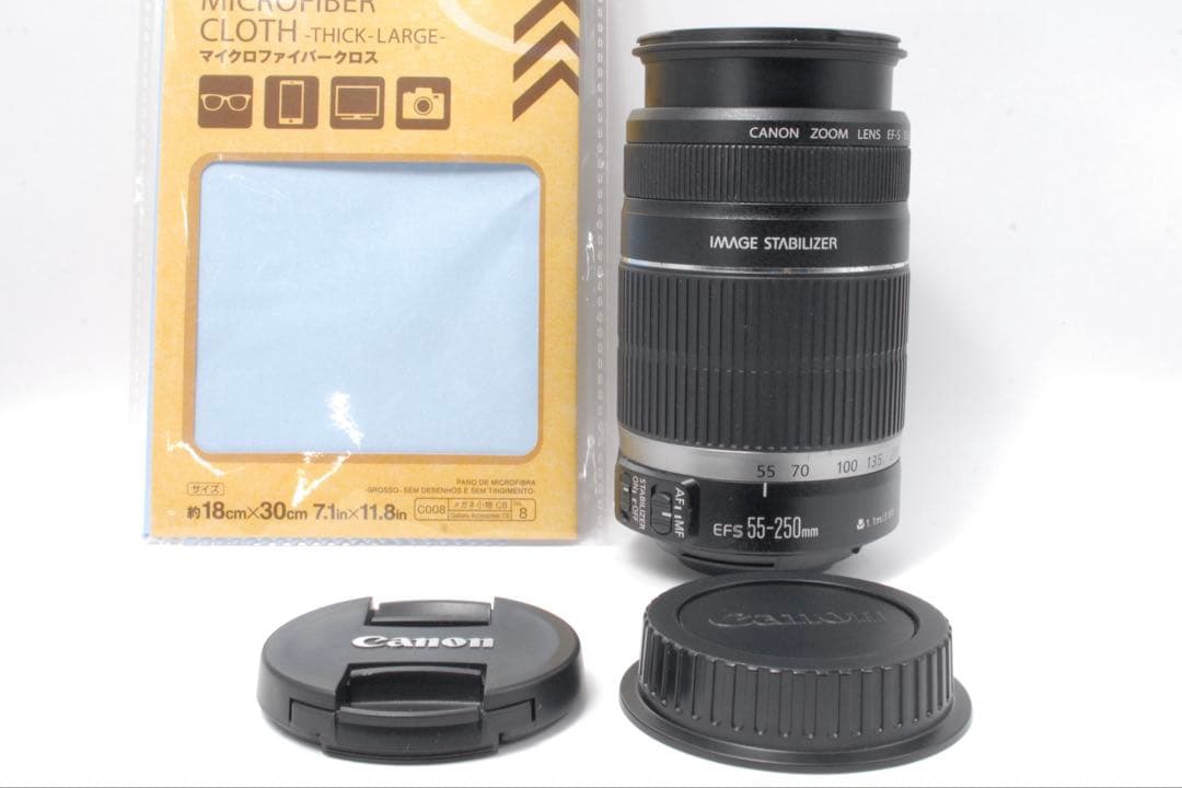 ✨新品級✨Canon EF-S 55-250mm f4-5.6 IS 手ぶれ補正