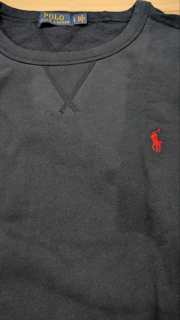 ラルフローレン スウェット ネイビー Ｌ【新品・未使用・保管】