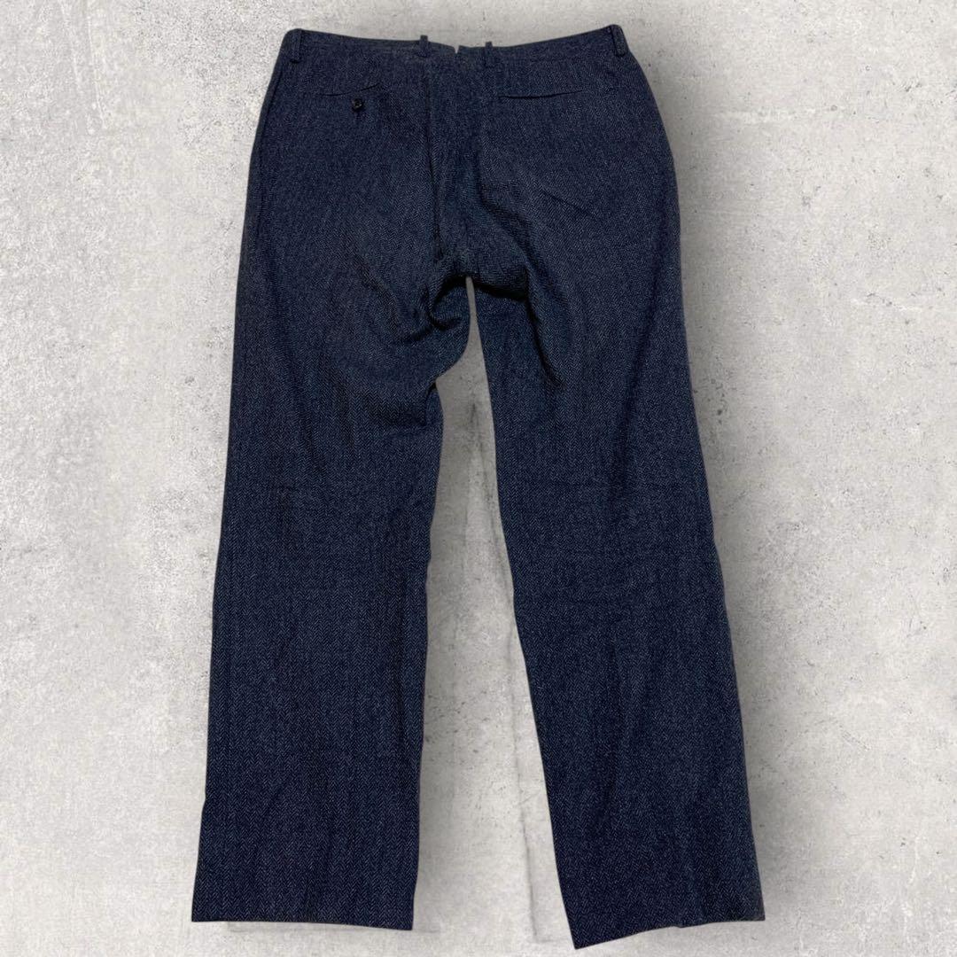 ブレイザーズバンク　３ピース　セットアップ　ムーン生地へリンボンツイード