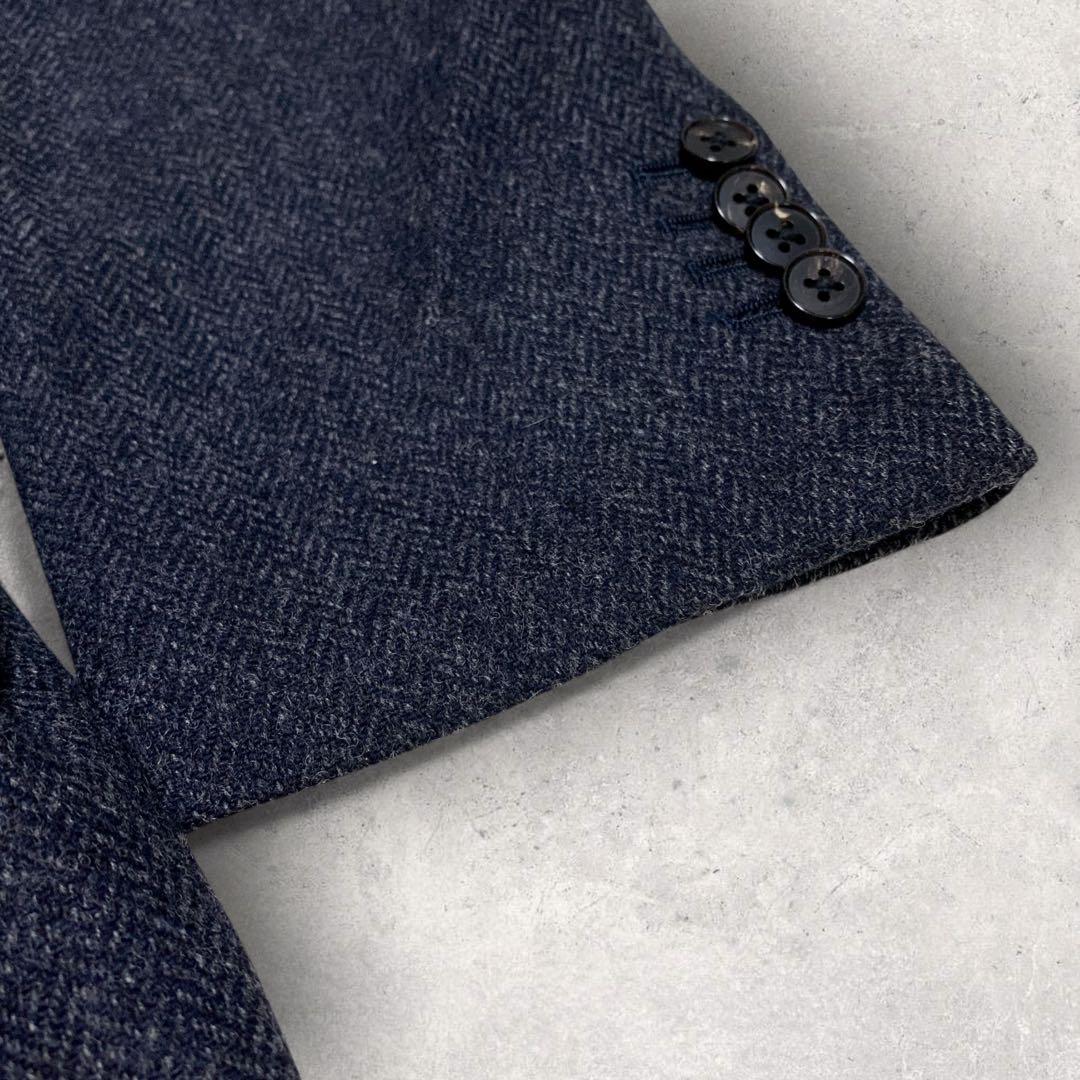 ブレイザーズバンク　３ピース　セットアップ　ムーン生地へリンボンツイード