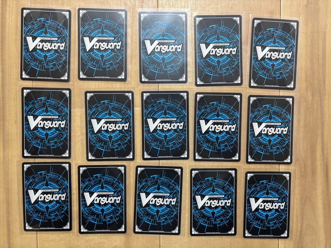 ヴァンガード　クランリーダー認定証　クラン撃墜王　計15枚