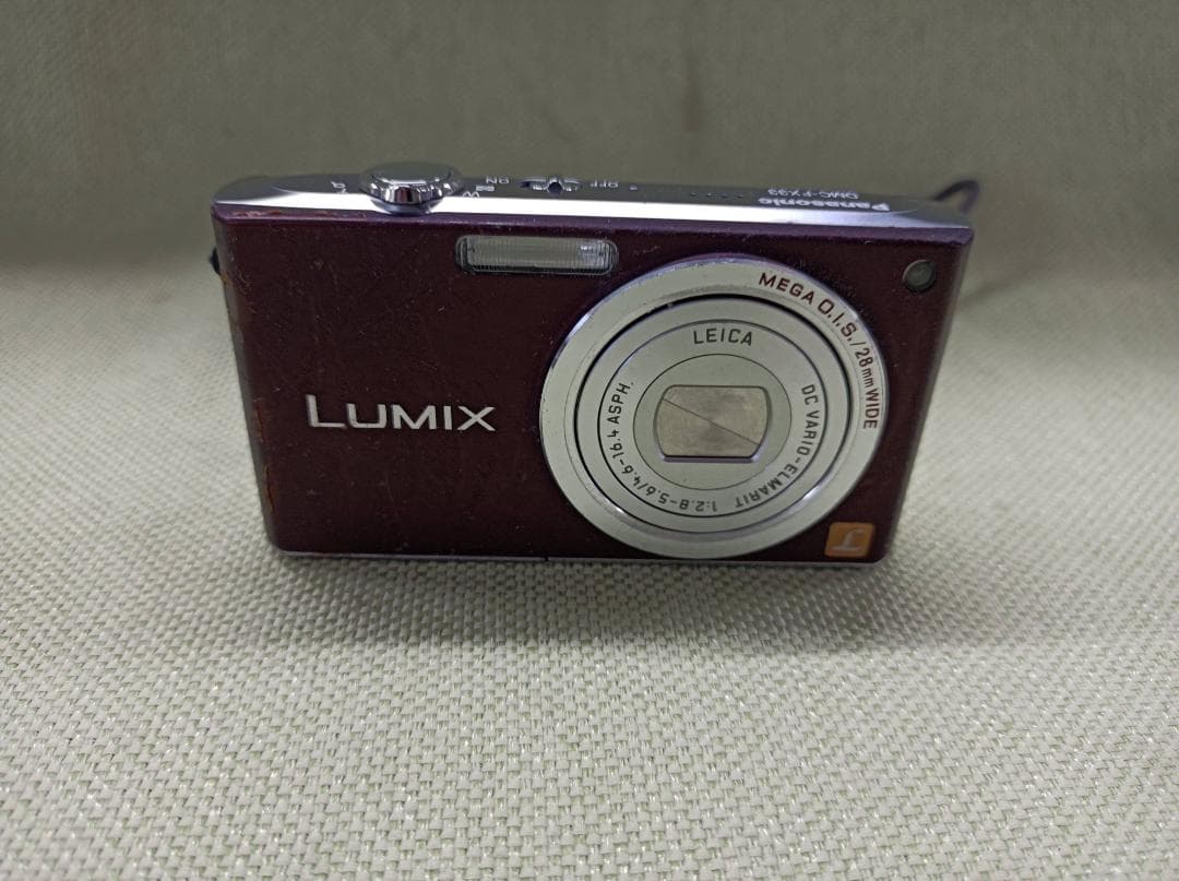 都《KPAJF》パナソニック　LUMIX DMC-FX33 ショコラブラウン