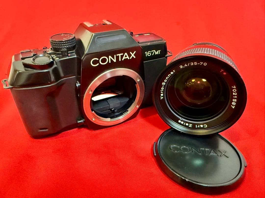 d*9様 CONTAX コンタックス 167MT カメラ フィルム Carl Z
