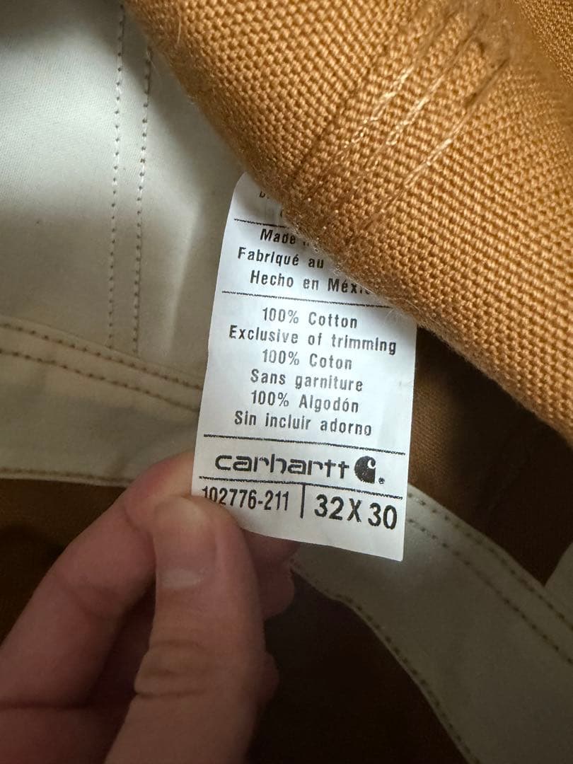 carhartt オーバーオール　32×30（M相当