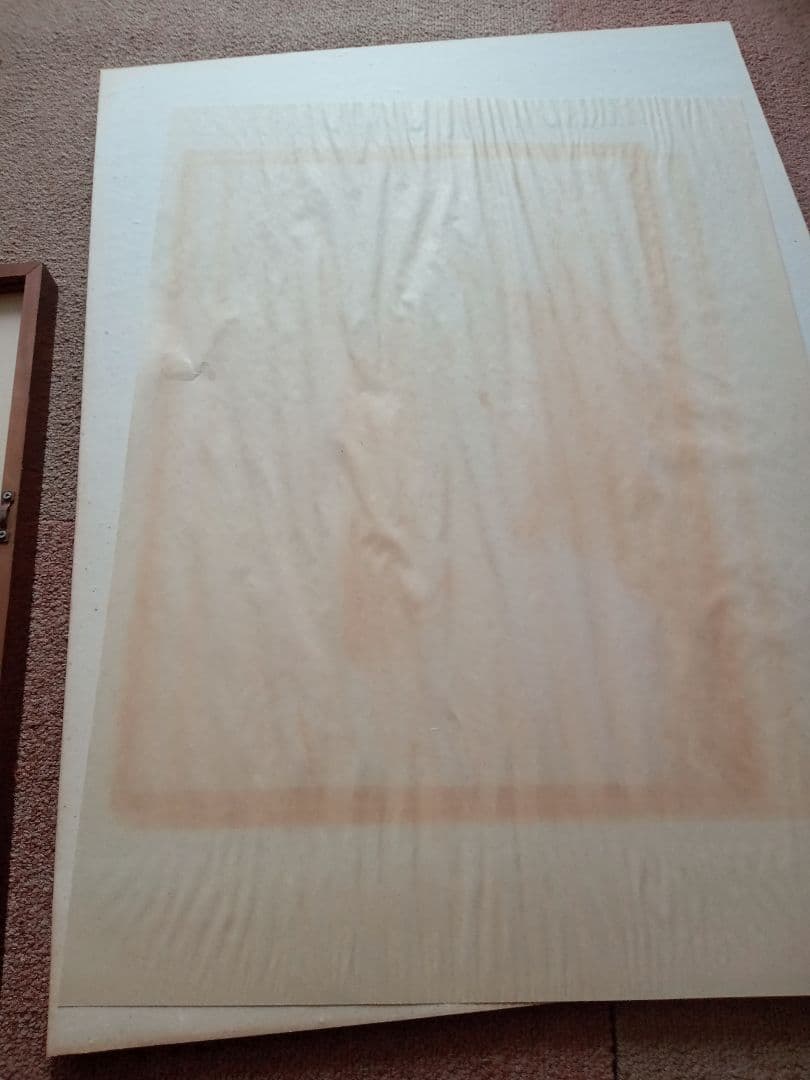 畦地梅太郎　木版画　雪山遠望　1940年 AP版