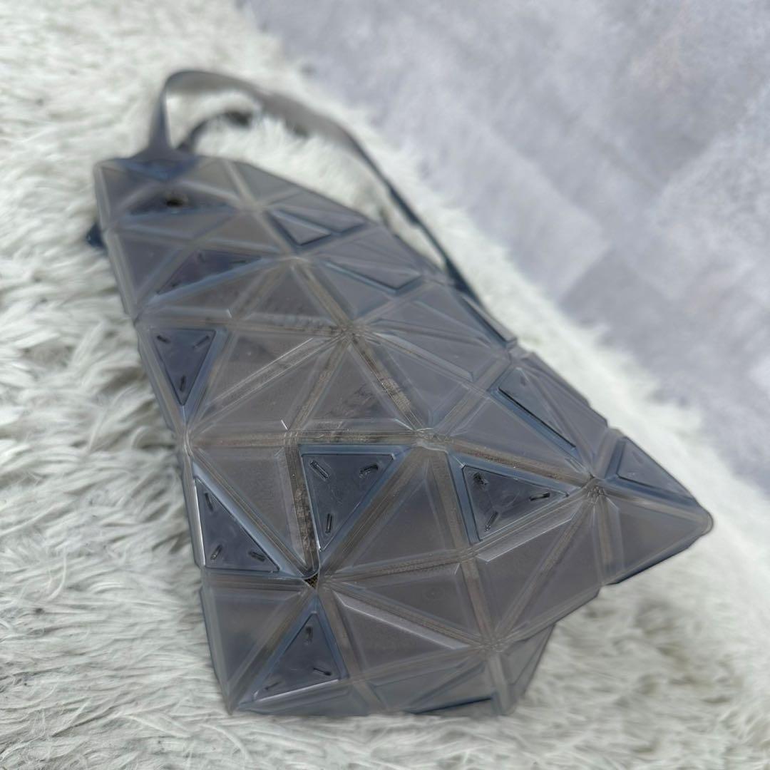 A4可 美品 バオバオイッセイミヤケ ポリプロピレン ハンドバッグ クリア